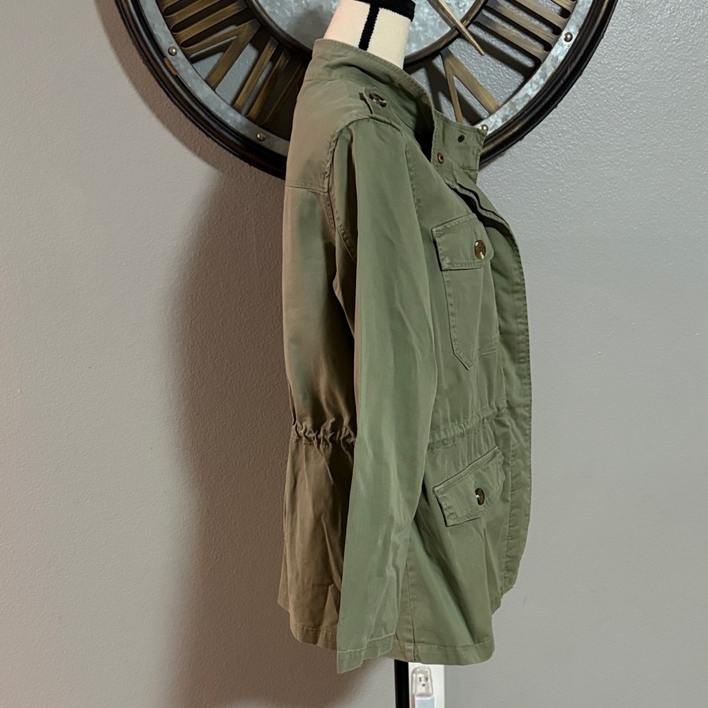 KENSIE JEANS Olive Green Military Jacket - Picture 3 of 8